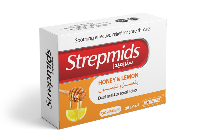 Strepmids Honey & Lemon